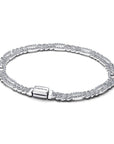 Pandora Cubaanse Schakelarmband 594227C01 – Zilver met Zirkonia