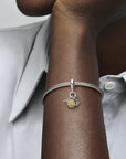 Pandora Tweekleurige Celestial Triple Dangle Charm 762676C01, exclusief en kwalitatief hoogwaardig. Ontdek nu!