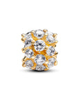 Pandora Stralende Elegantie 14k Goud Vergulde Zirkonia Bedel 763234C01