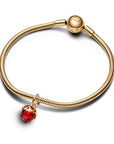 Pandora Disney Slechteriken Boze Koningin Appel Hanger Bedel 763421C01 - PansiteNederland.nl