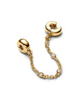 Pandora Moments Veiligheidsketting met drie heldere stenen – 763515C01 - PansiteNederland.nl