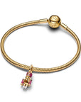Pandora Notenkraker Hangende Bedel 763583C01 – Verguld Zilver