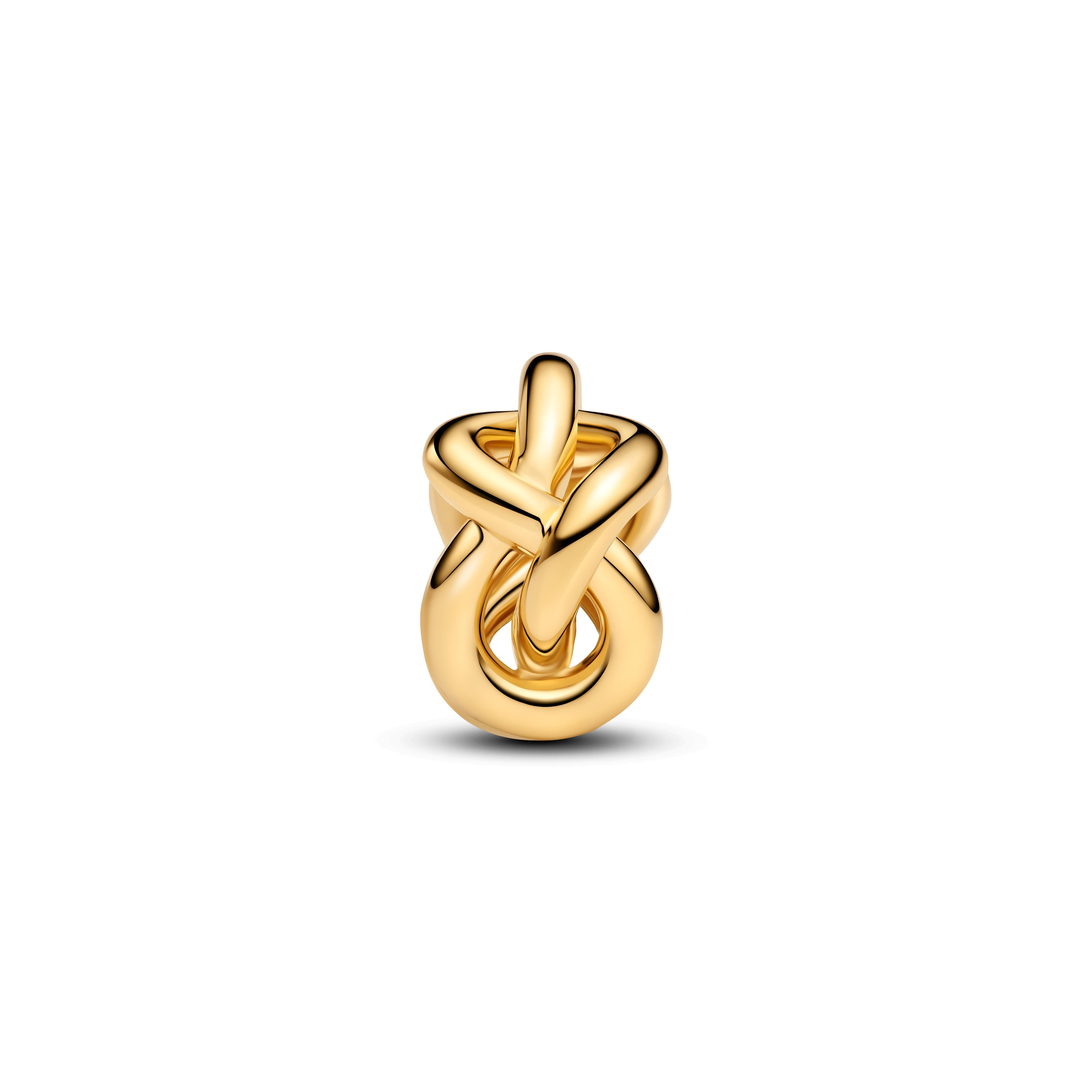 Pandora Infinity Knot-bedel goudverguld - 763755C00