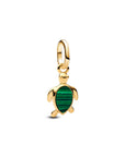 Pandora Groene Schildpad Mini Hangende Bedel - 763823C01 - PansiteNederland.nl