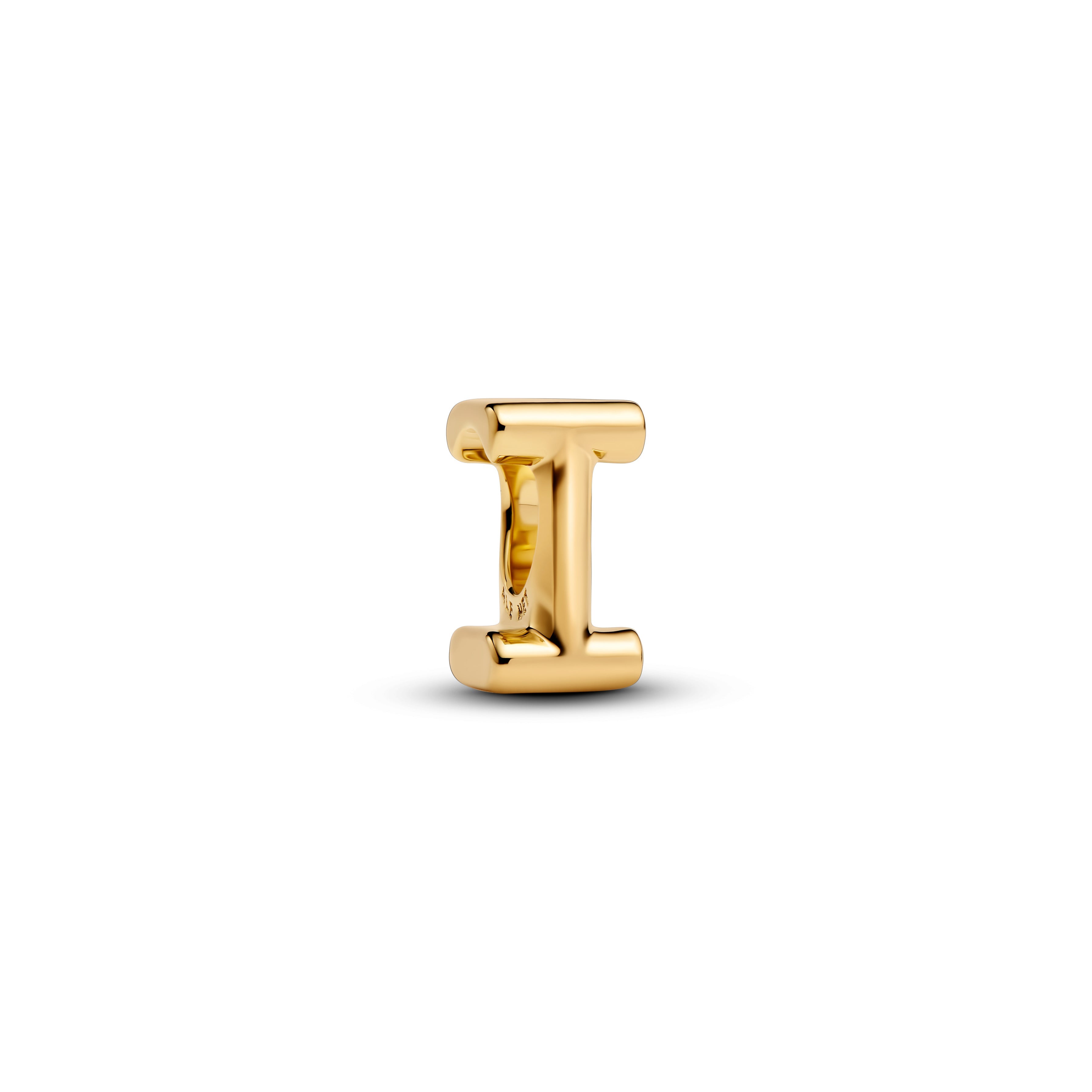 Pandora Letter I Alfabetbedel goudverguld letterbedel - 763955C00