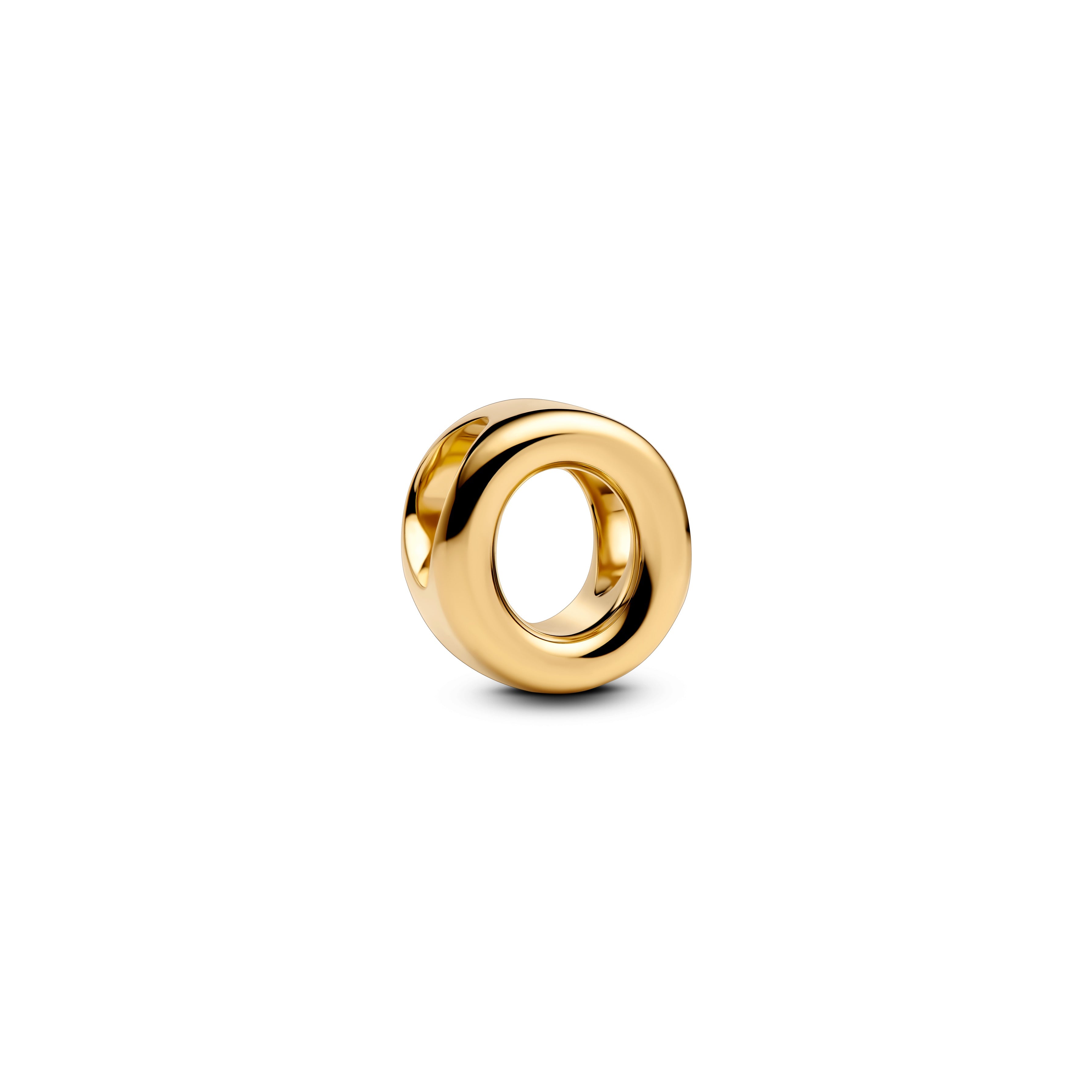 Pandora Letter O Alfabetbedel goudverguld letterbedel - 763961C00