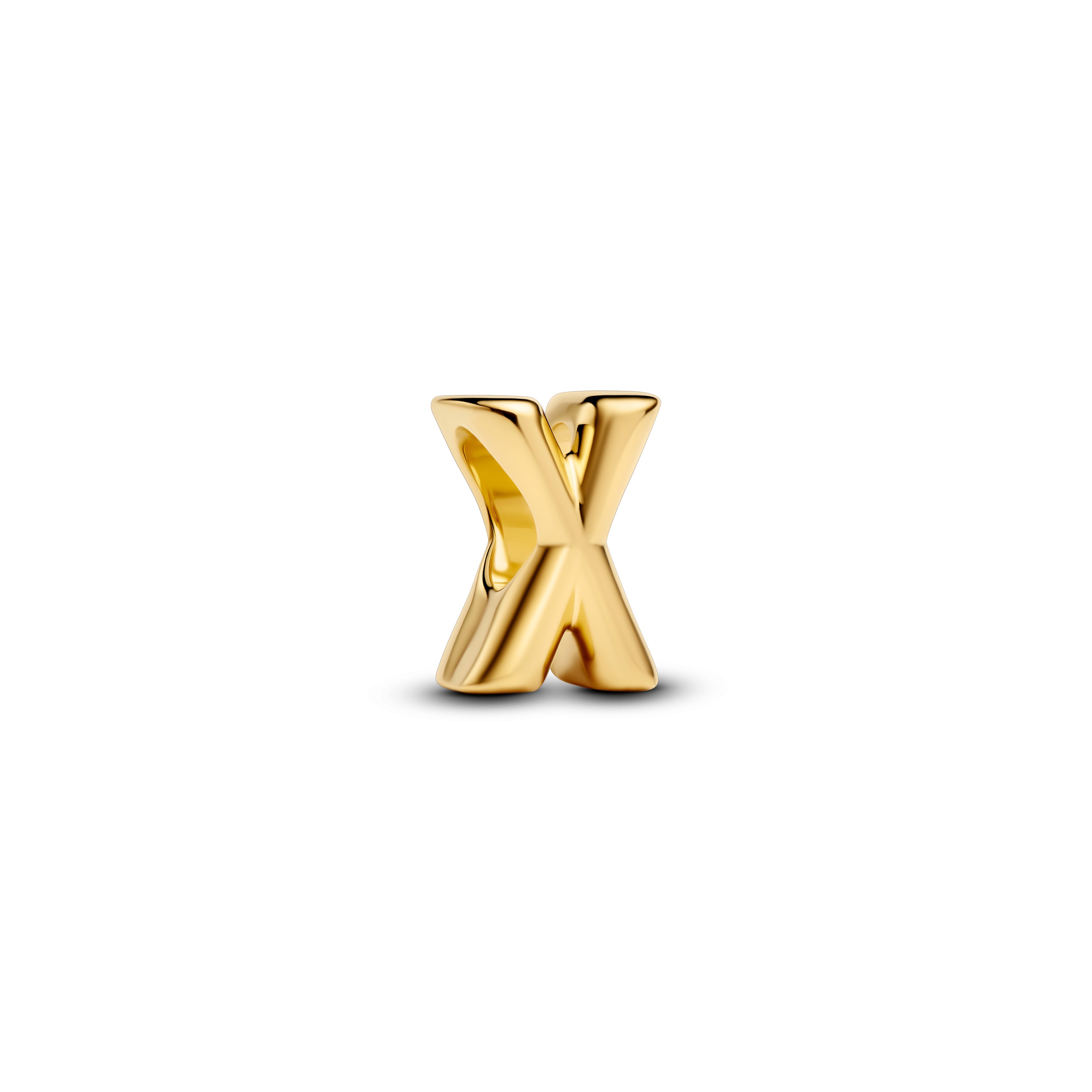 Pandora Letter X Alfabetbedel goudverguld letterbedel - 763970C00