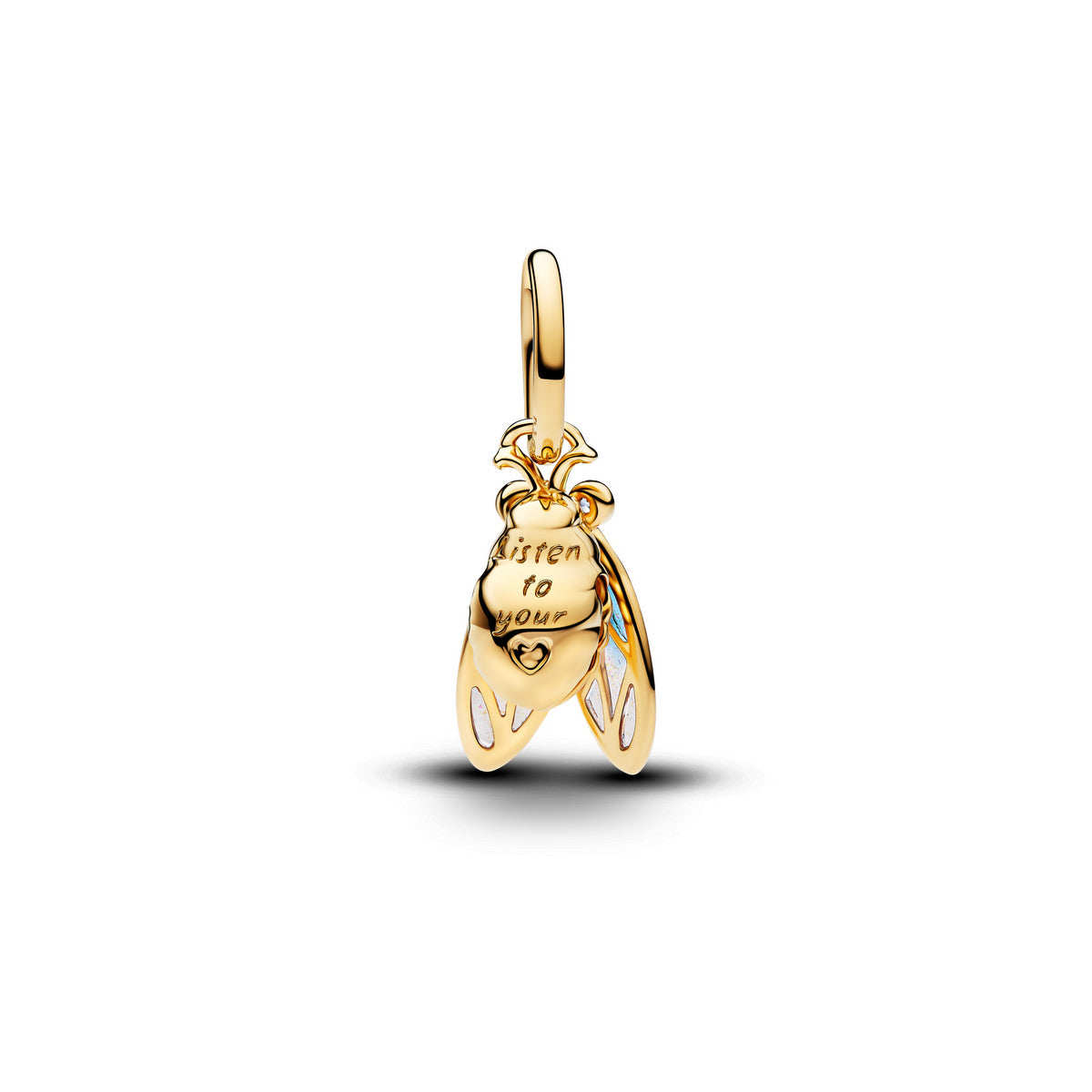 Pandora Cicada Hangende Bedel goudverguld - 764490C01
