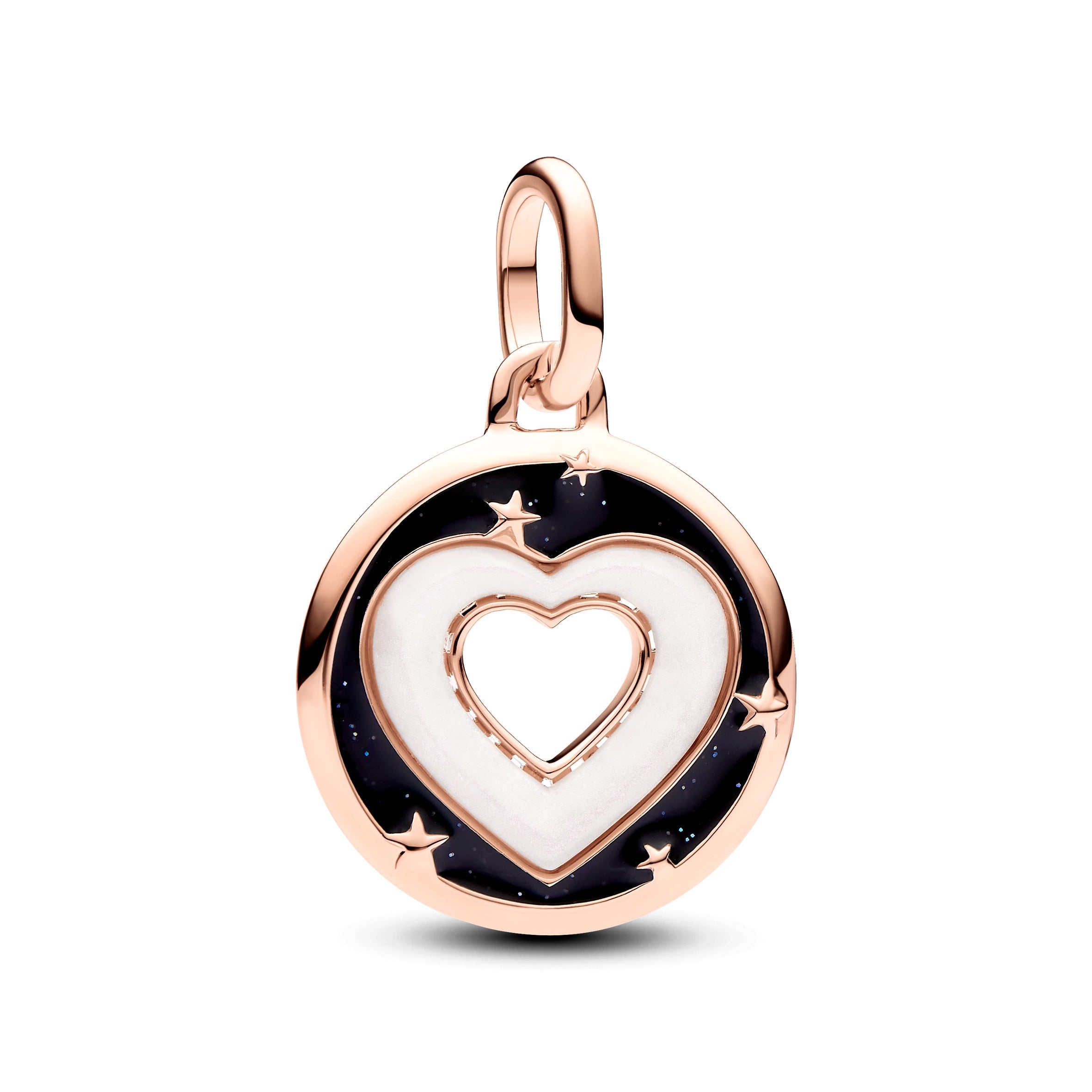 Pandora ME medaillonbedel harten roségoudverguld medallion - 783080C01