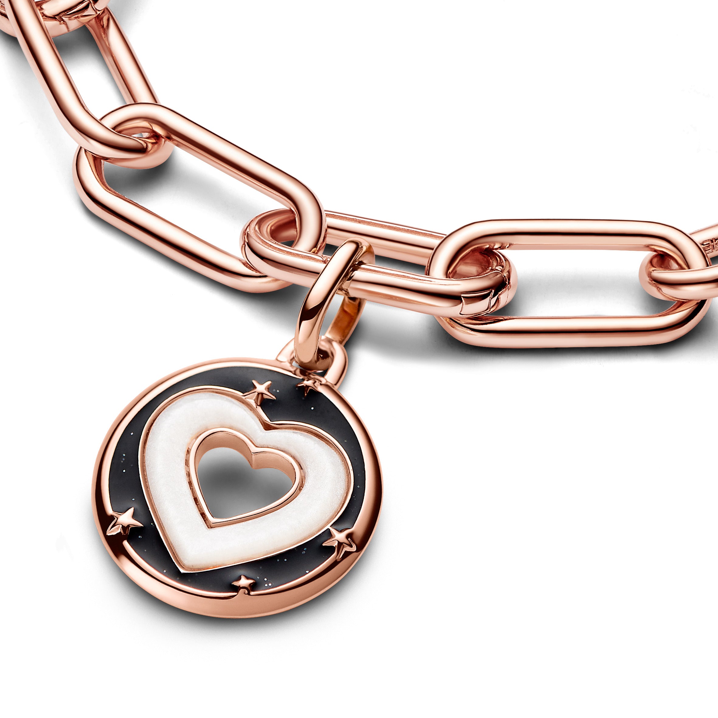 Pandora ME medaillonbedel harten roségoudverguld medallion - 783080C01