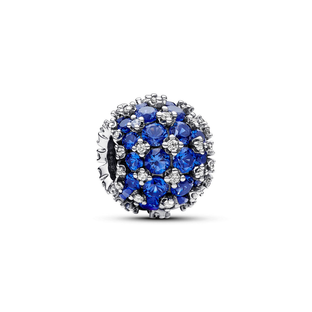 Pandora Zilveren Bedel met Blauw Kristal 792630C02, exclusief en kwalitatief hoogwaardig. Ontdek nu!