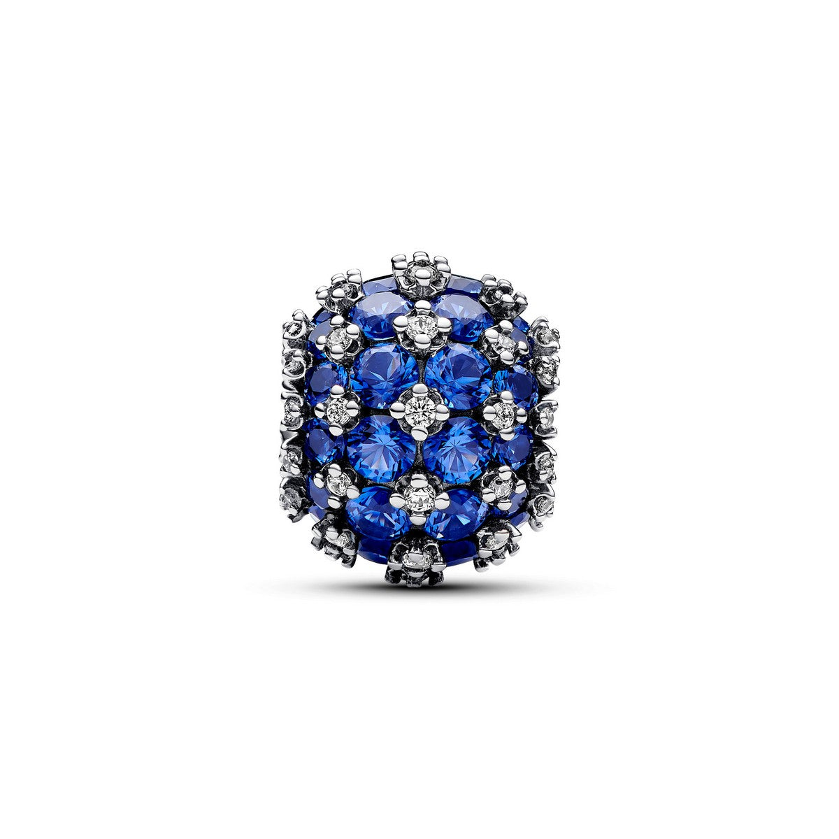 Pandora Zilveren Bedel met Blauw Kristal 792630C02, exclusief en kwalitatief hoogwaardig. Ontdek nu!