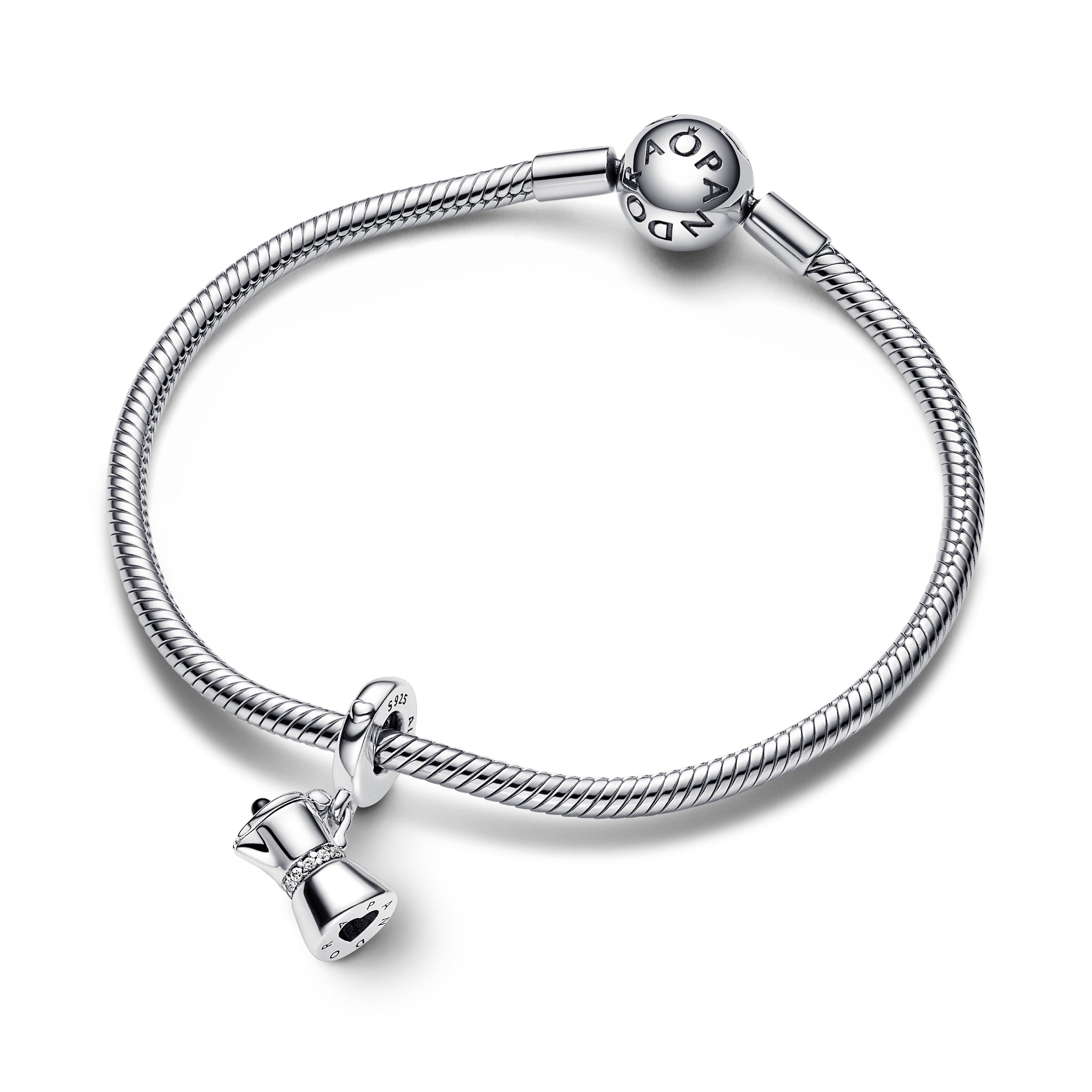 Pandora Koffiepot Hangende Bedel zilver - 792679C01