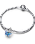 Pandora Blauwe Murano Glas Vlinder Dangle Charm 792698C01, exclusief en kwalitatief hoogwaardig. Ontdek nu!