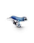 Pandora metallic blauwe gekko bedel 792701C01, exclusief en kwalitatief hoogwaardig. Ontdek nu!