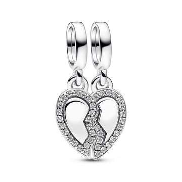 Pandora Vriendschap Splittable Hart Hangbedel 792743C01