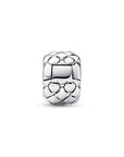 Pandora Studded Clip Charm 792746C00, exclusief en kwalitatief hoogwaardig. Ontdek nu!