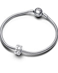 Pandora clip bedel Zilveren Hart 792828C00, exclusief en kwalitatief hoogwaardig. Ontdek nu!