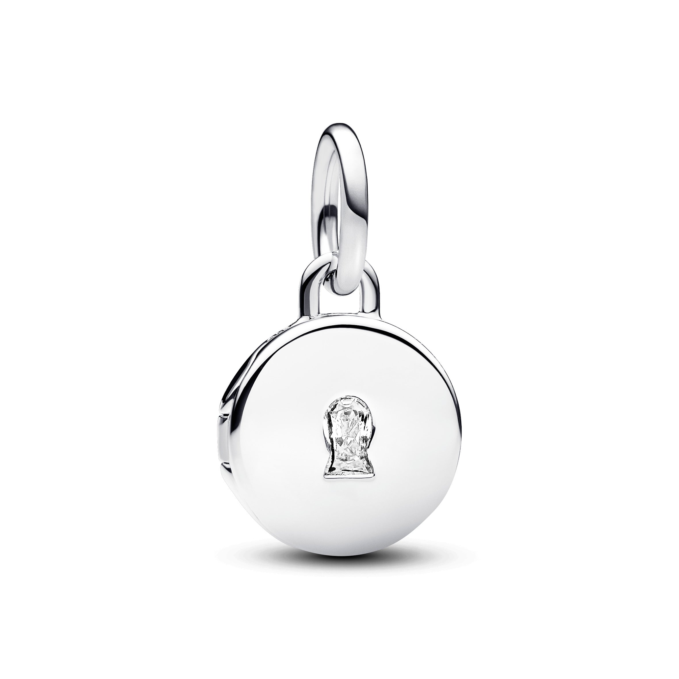 Pandora Te openen & graveerbare liefdesmedaillon hangende bedel zilver medallion - 793066C01