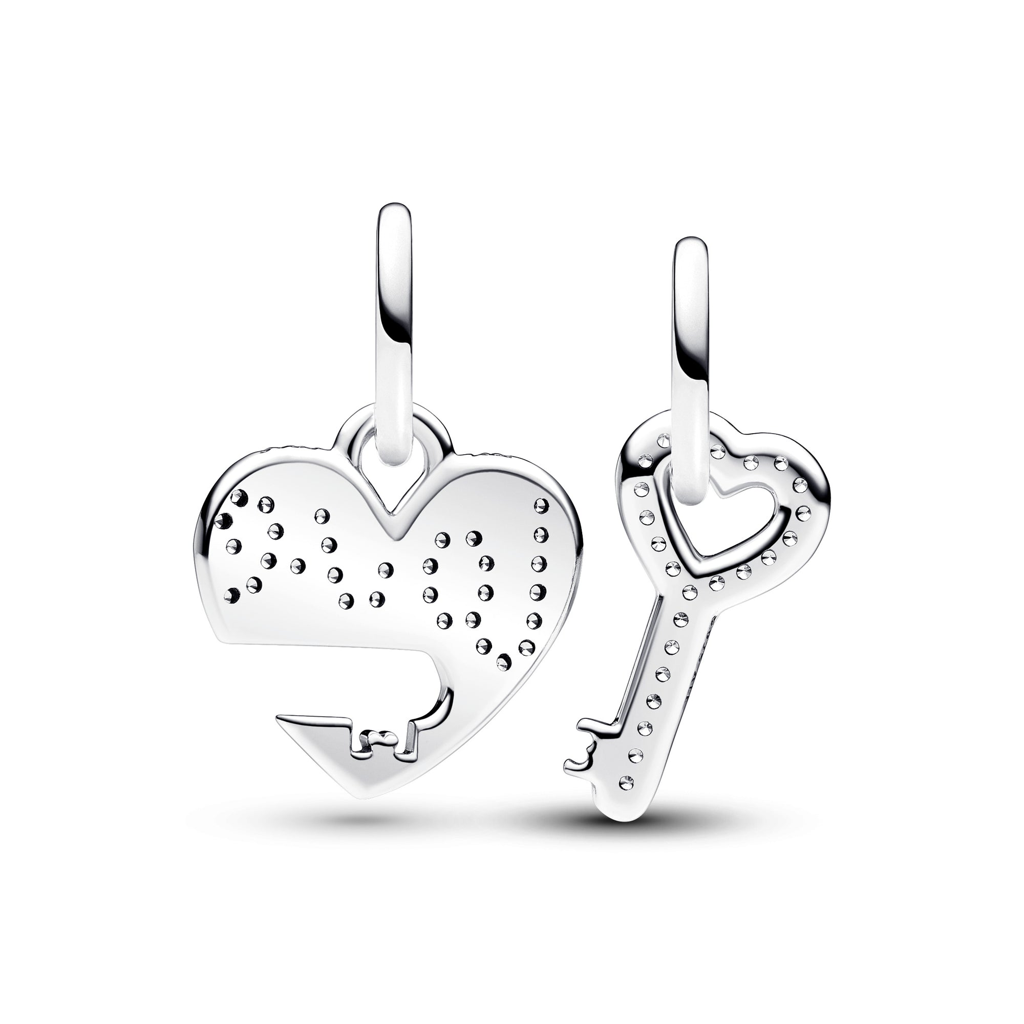 Pandora Deelbare Hangende Bedel Hart &amp; Sleutel 793081C01, exclusief en kwalitatief hoogwaardig. Ontdek nu!