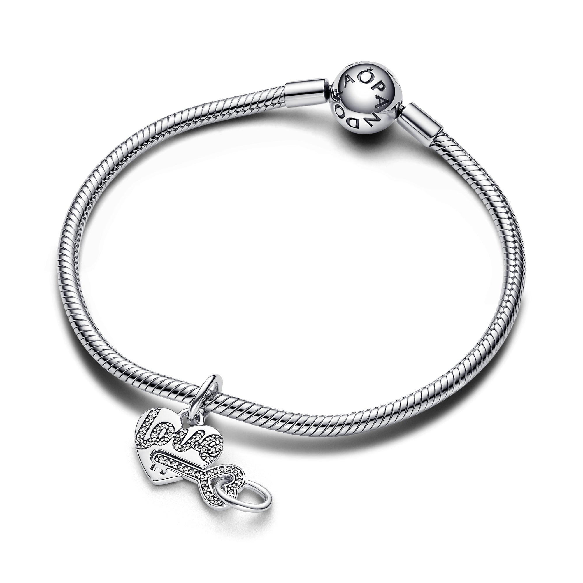 Pandora Deelbare Hangende Bedel Hart & Sleutel 793081C01, exclusief en kwalitatief hoogwaardig. Ontdek nu!