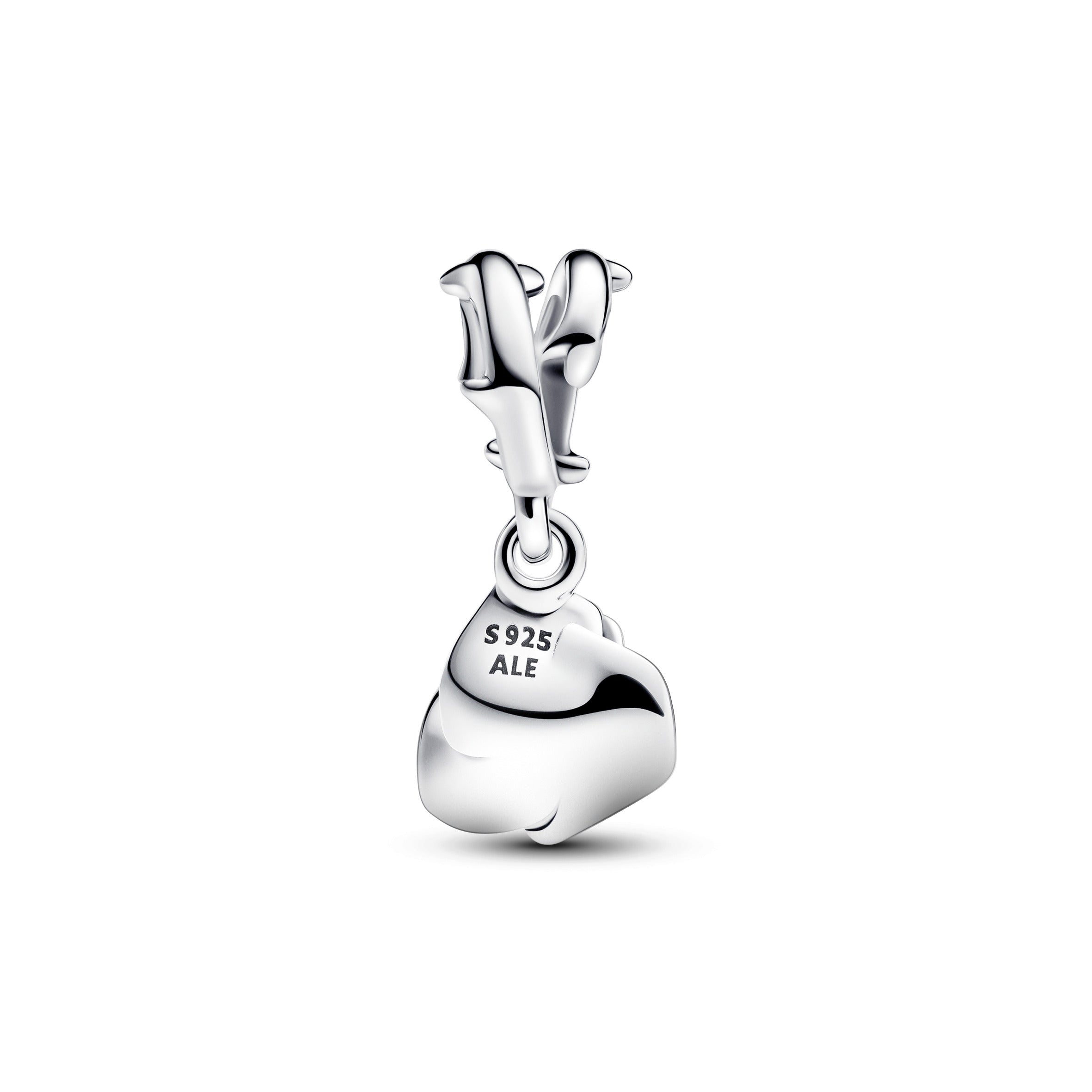 Pandora Roos in Bloei Hangende Bedel zilver - 793213C00