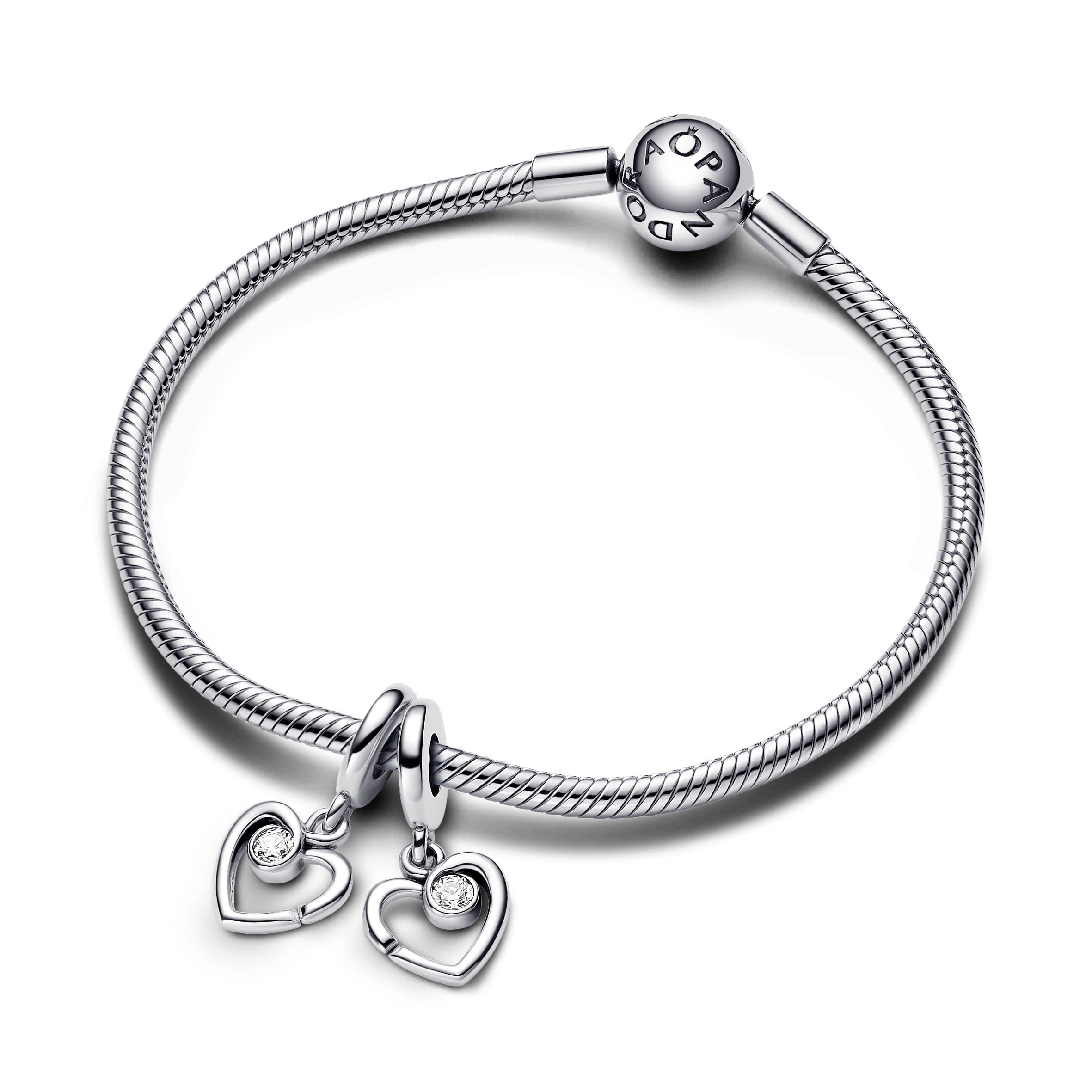 Pandora Forever & Always Deelbare Hangende Bedel zilver - 793232C01