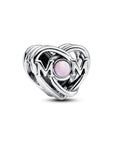 Pandora Opengewerkte Mum en Hart Bedel 793233C01
