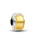 Pandora Goudkleurige minibedel van muranoglas 793353C00 - PansiteNederland.nl