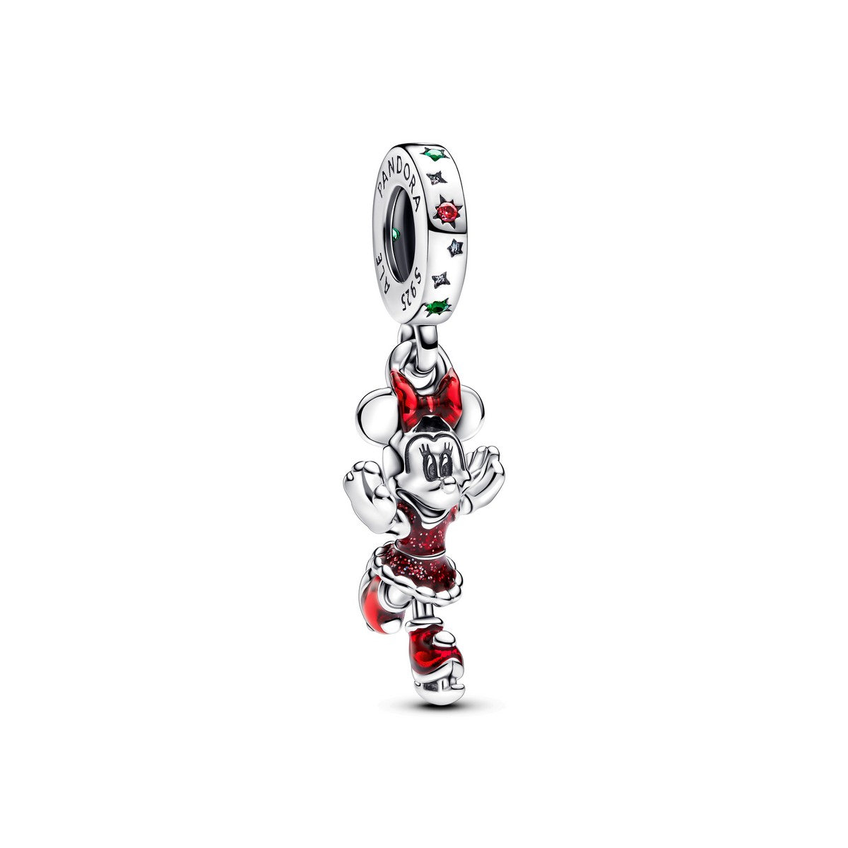 Pandora Hangende bedel met schaatsende Minnie Mouse - 793530C01 - PansiteNederland.nl