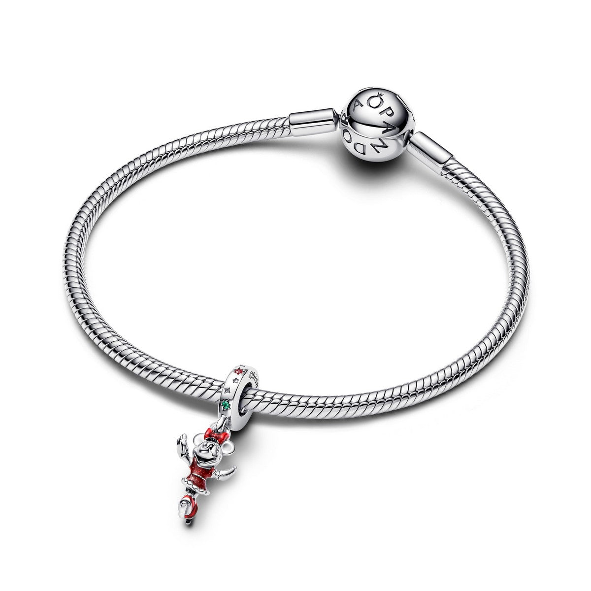 Pandora Hangende bedel met schaatsende Minnie Mouse - 793530C01 - PansiteNederland.nl