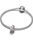 Pandora Bedel met speelse Kerstman - 793593C01 - PansiteNederland.nl
