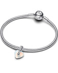 Pandora Vallende Ster en Harten Bedel 794143C01 – Zilver
