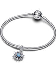 Pandora Disney Frozen Elsa Hangende Bedel met Sneeuwvlok 794209C01 – Sterling Zilver