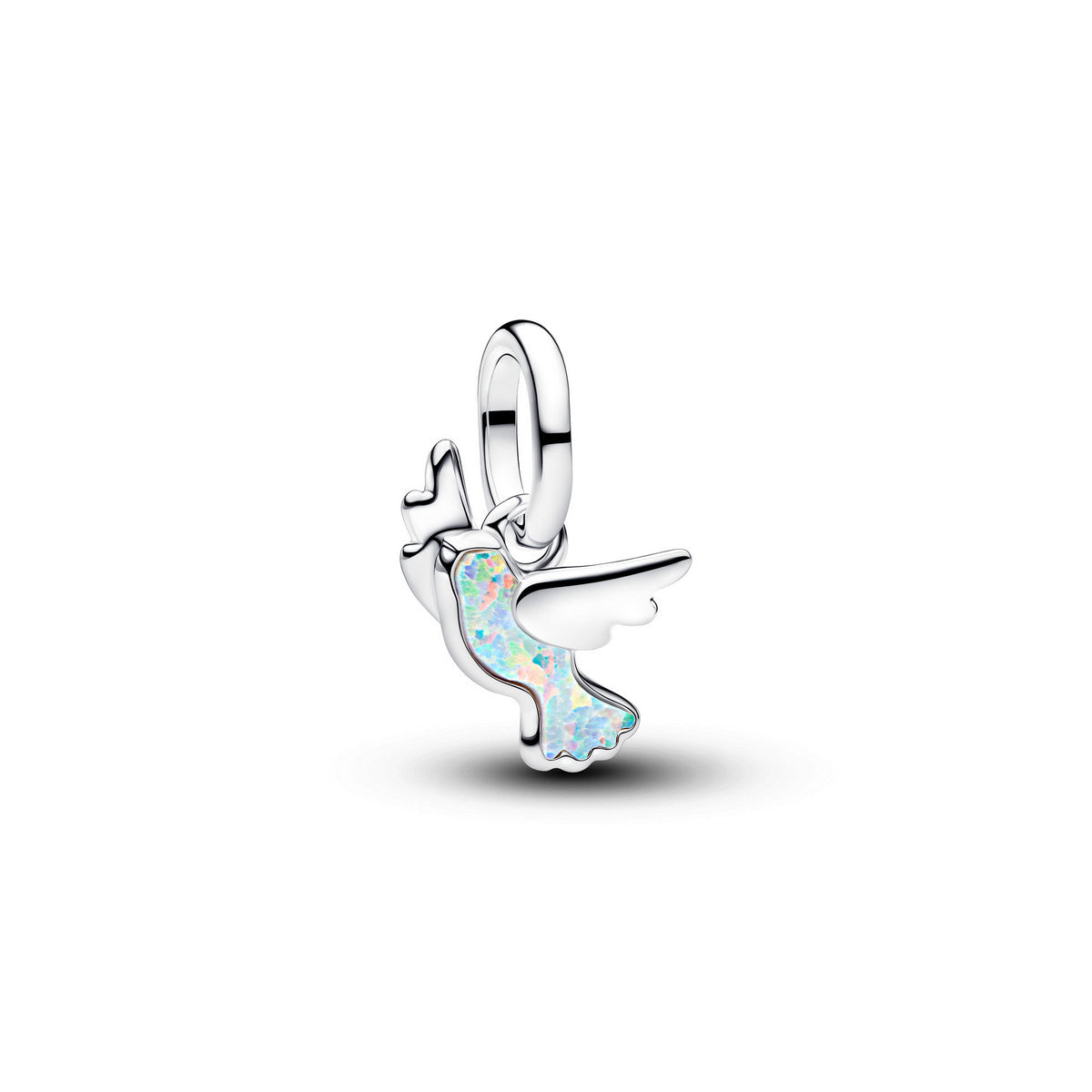 Pandora Witte Duif Mini Hangende Bedel zilver - 794566C01