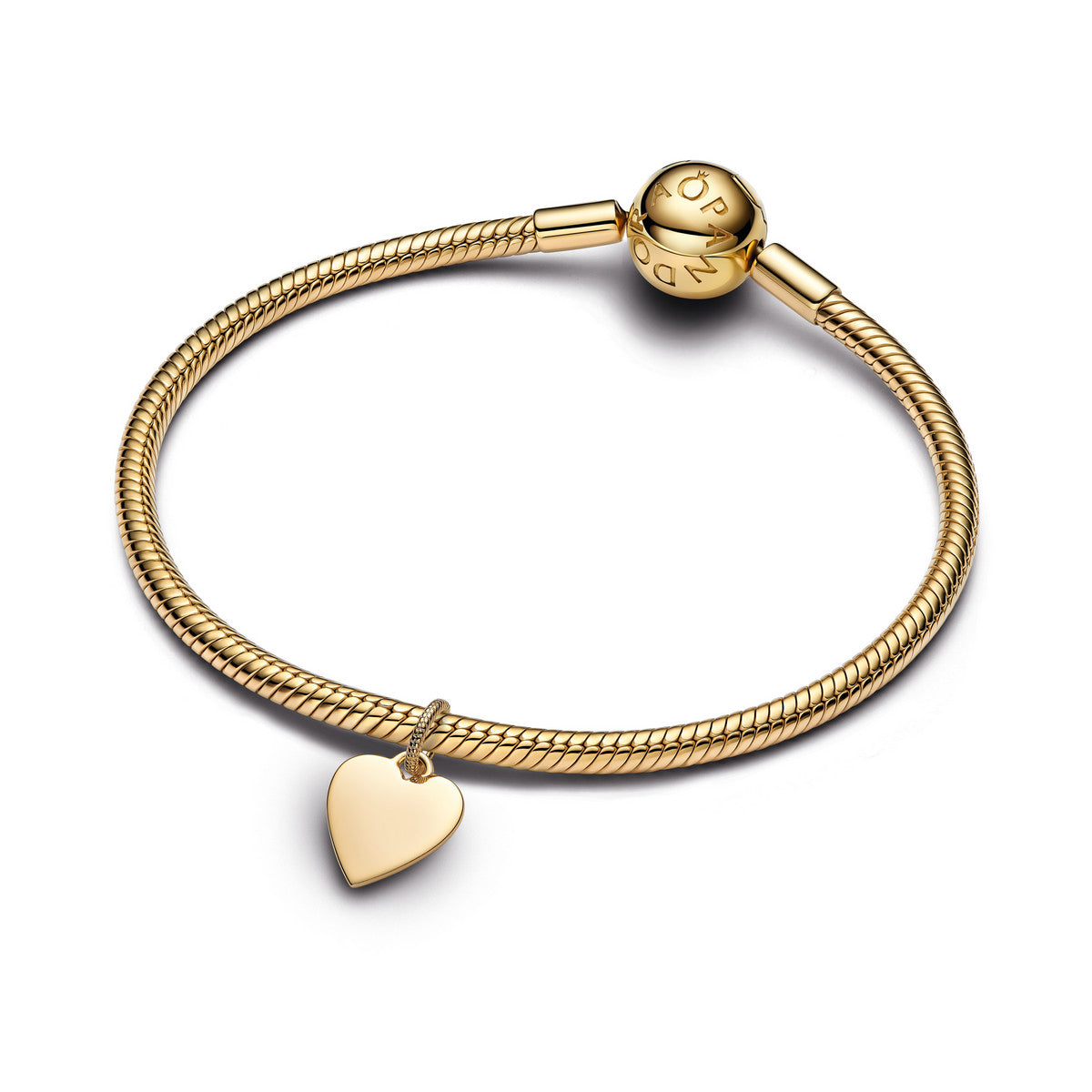 Pandora Graveerbare Harthanger goudverguld 368914C00