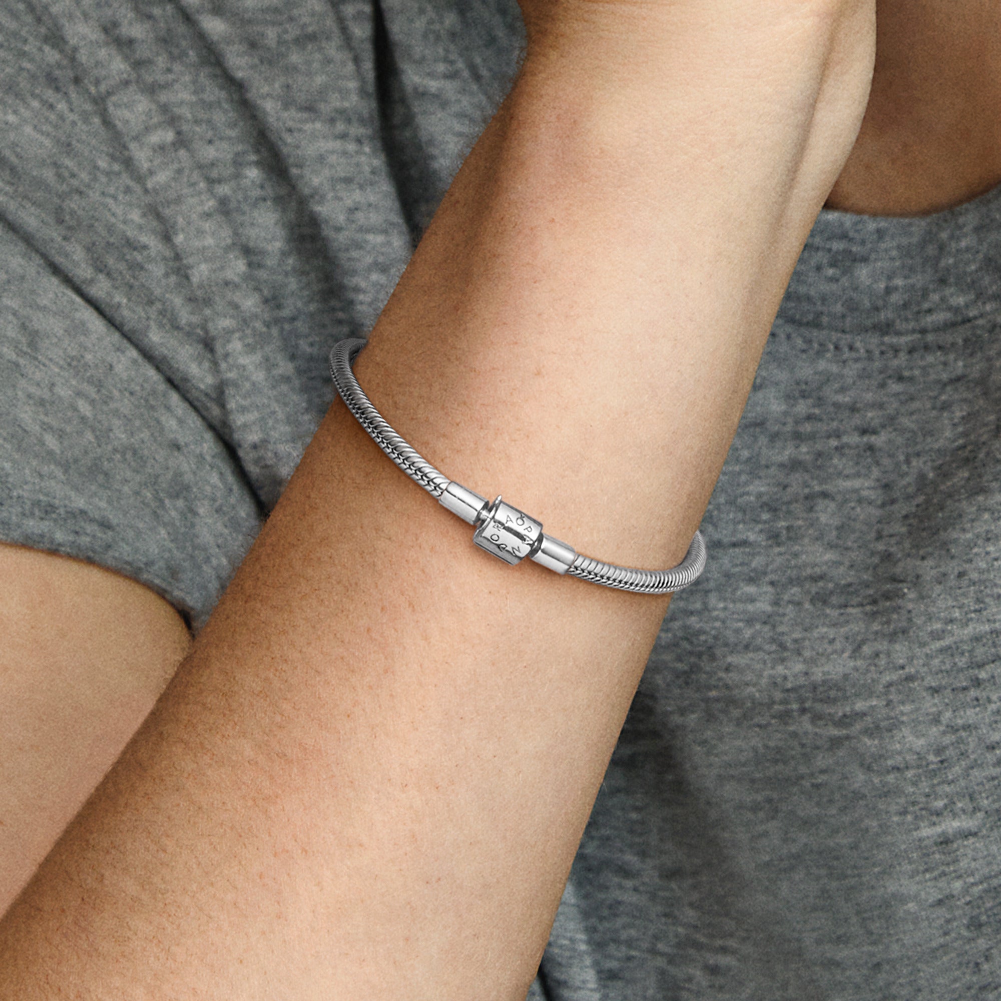Pandora Moments Snake Armband zilver 594596C00