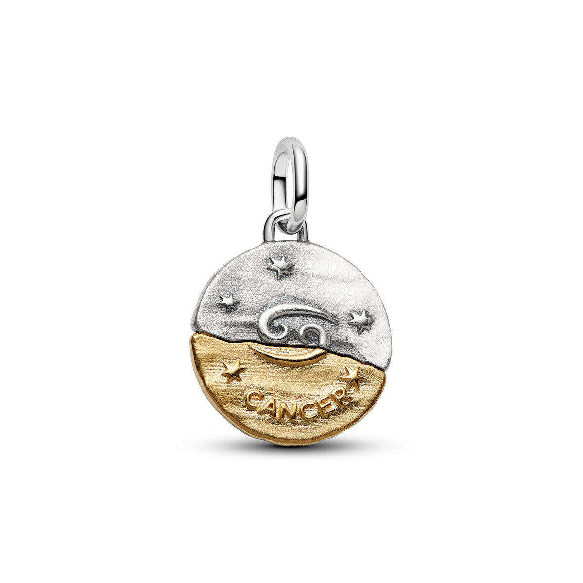 Pandora Dierenriem Kreeft Medaillonbedel bicolor zilver en goudverguld 764984C01