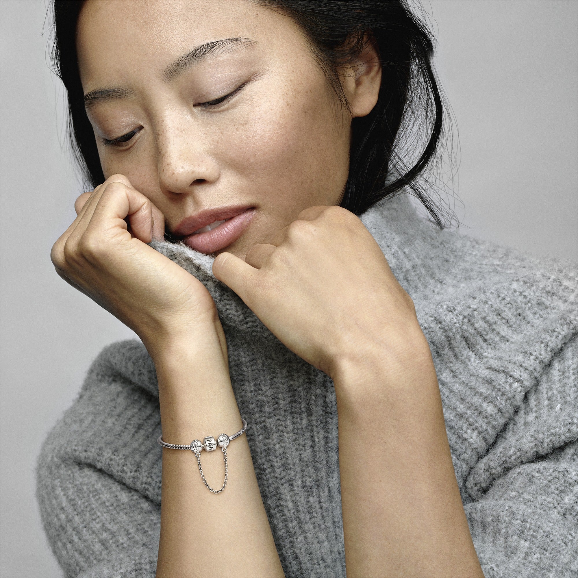 Pandora Band van Harten Veiligheidsketting zilver 791088