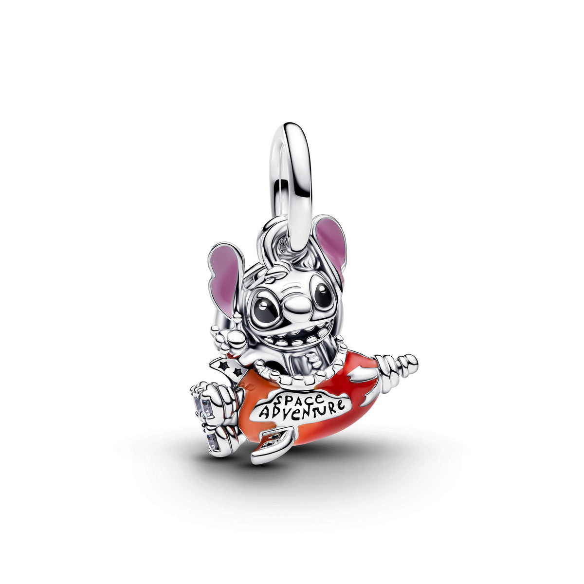 Pandora Disney Stitch Raket Hangende Bedel zilver 793742C01