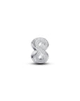 Pandora Getextureerd Oneindigheidssymbool Mini Bedel 794523C00 – Zilver
