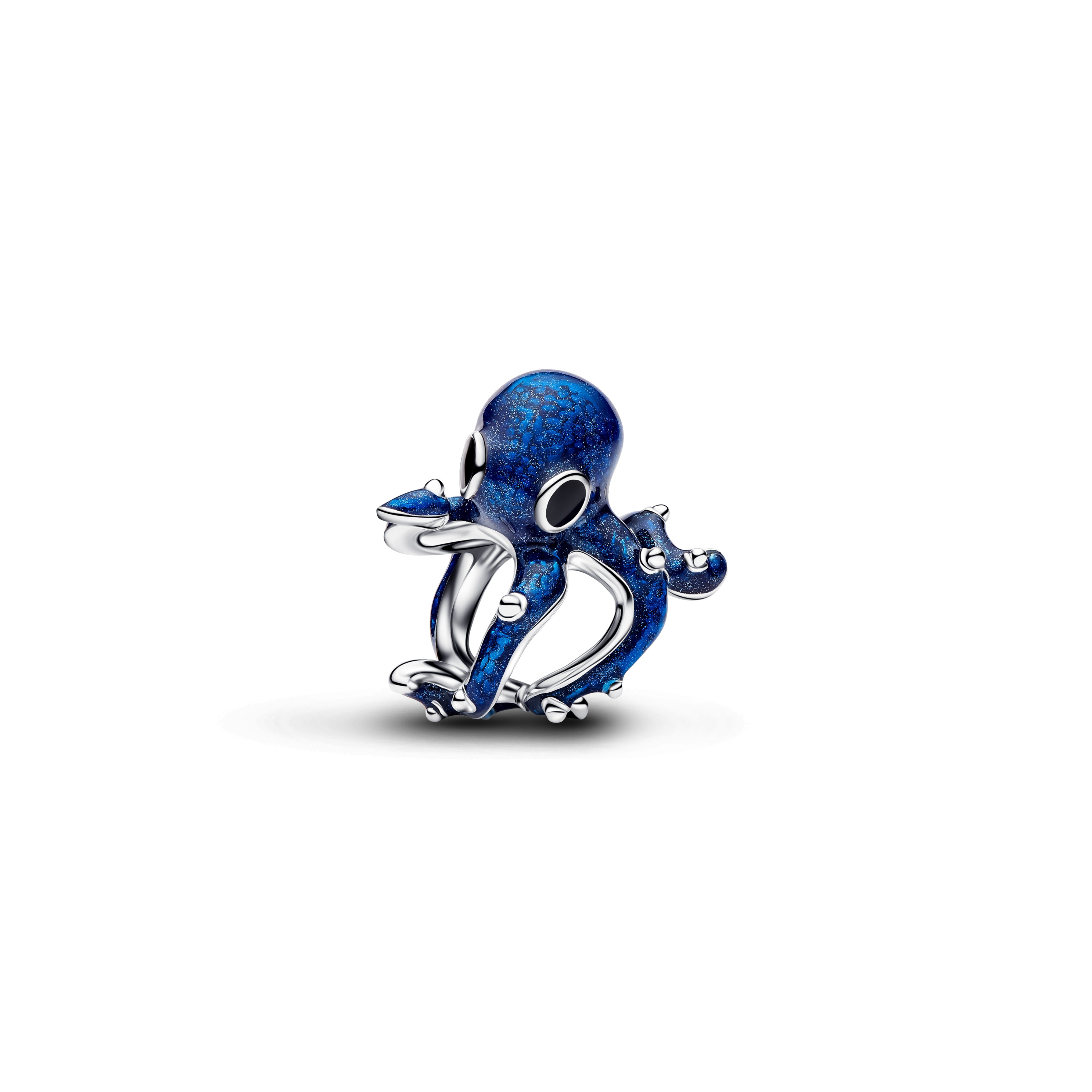 Pandora Blauwe Octopus Bedel zilver - 794706C01