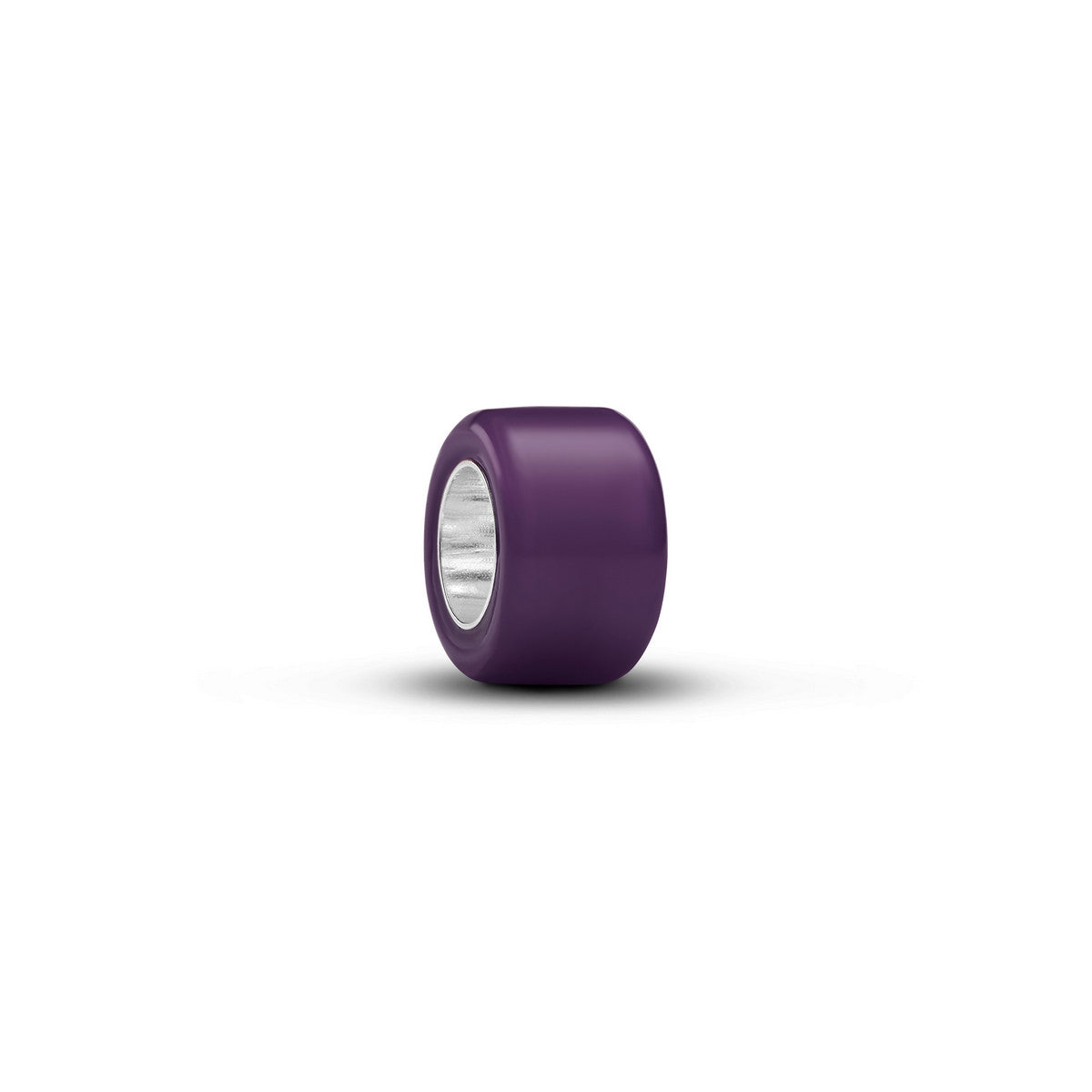 Pandora Paars Muranoglas Minibedel zilver 794773C03