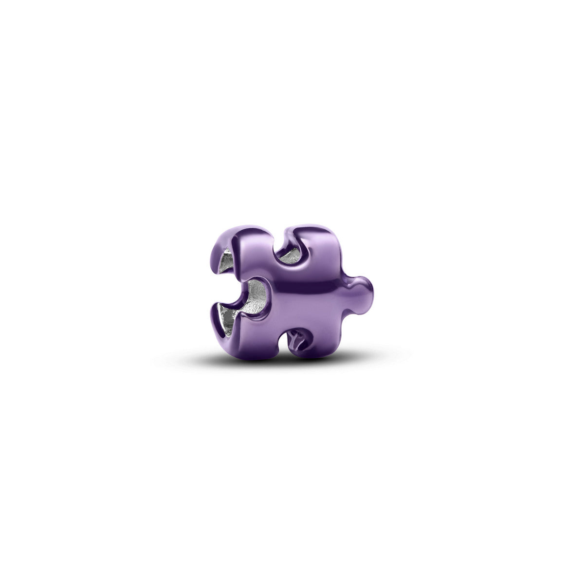 Pandora Paars Puzzelstuk Minibedel zilver 794816C02