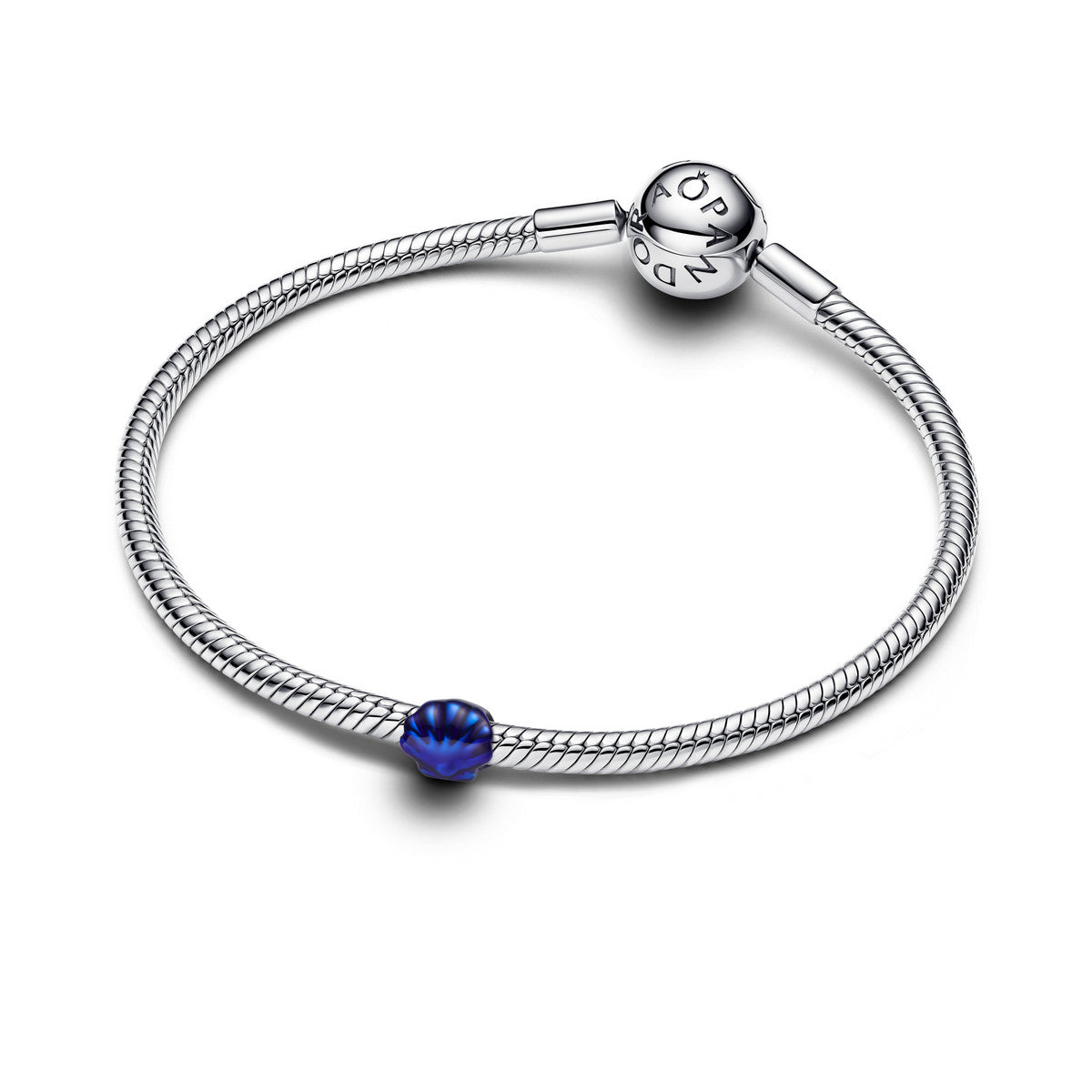 Pandora Blauwe Schelp Minibedel zilver 794898C01