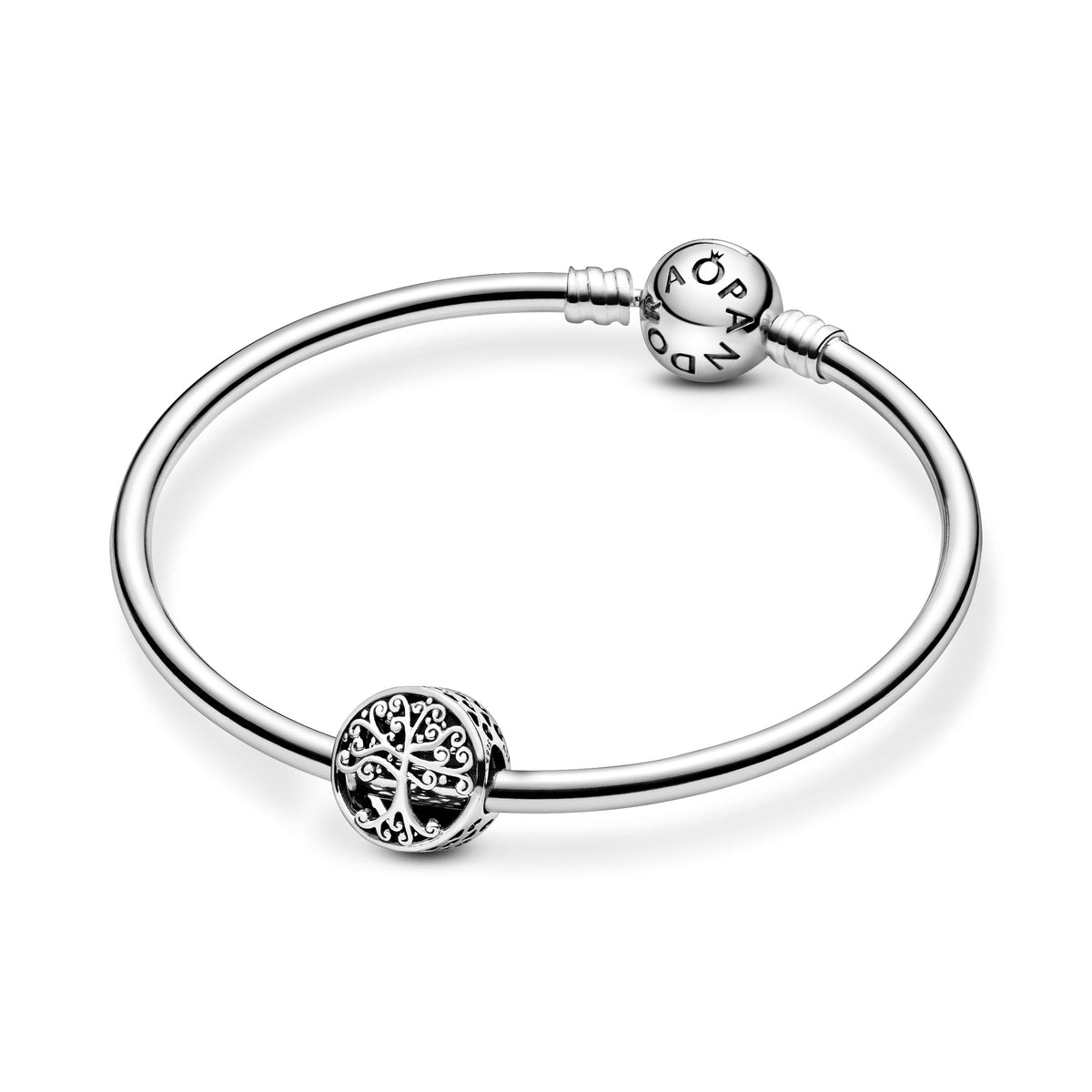 Pandora Opengewerkte Familiebanden Bedel zilver 797590