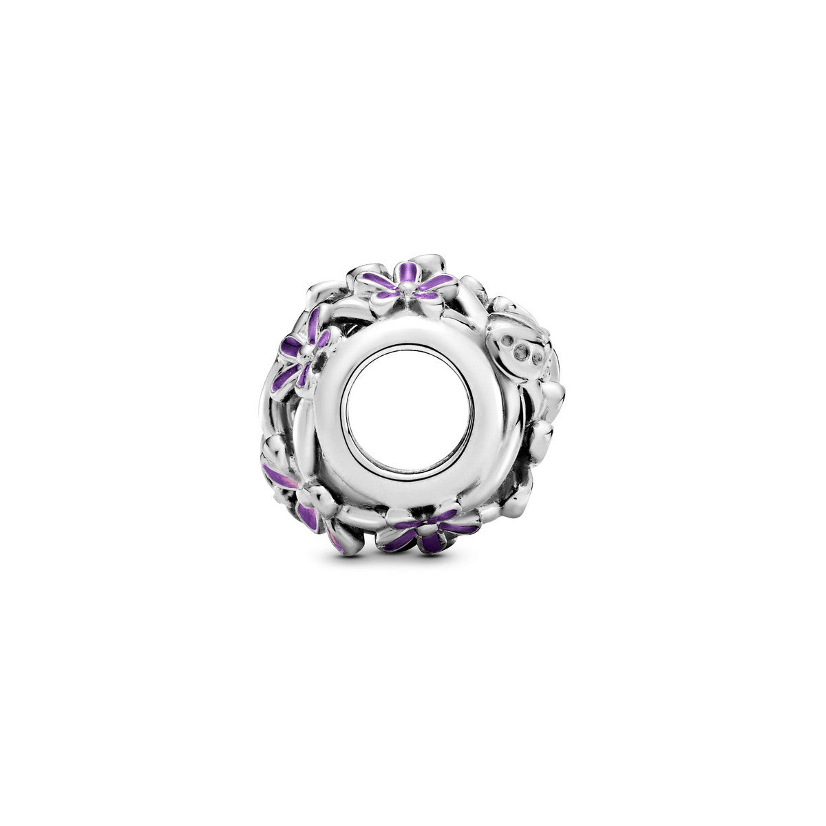 Pandora Openwork Paarse Madeliefjes Bedel 798772C02