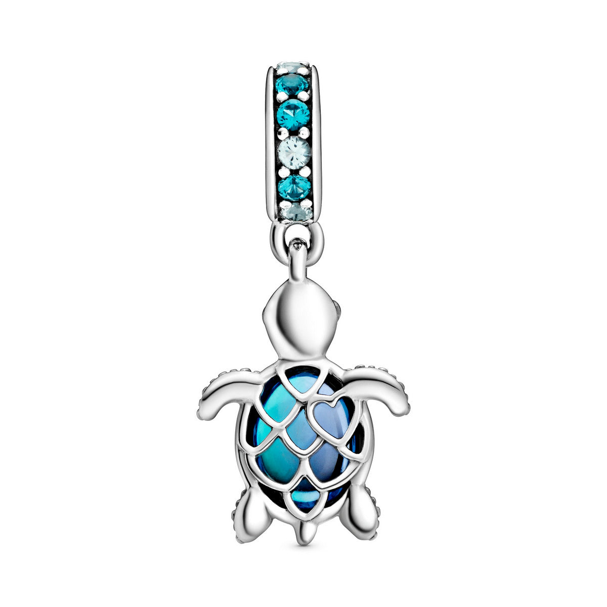 Pandora Muranoglazen Zeeschildpad Hangende Bedel 798939C01