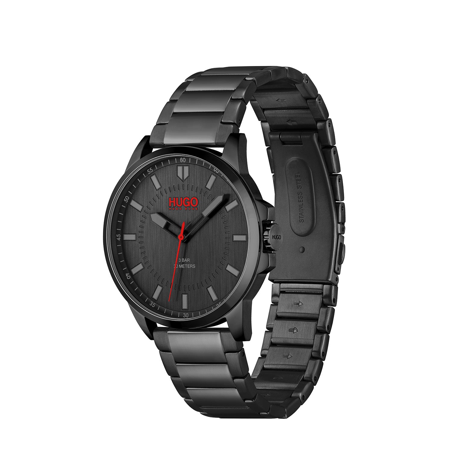 Hugo Boss Heren Horloge HU1530187 43 mm Zwart