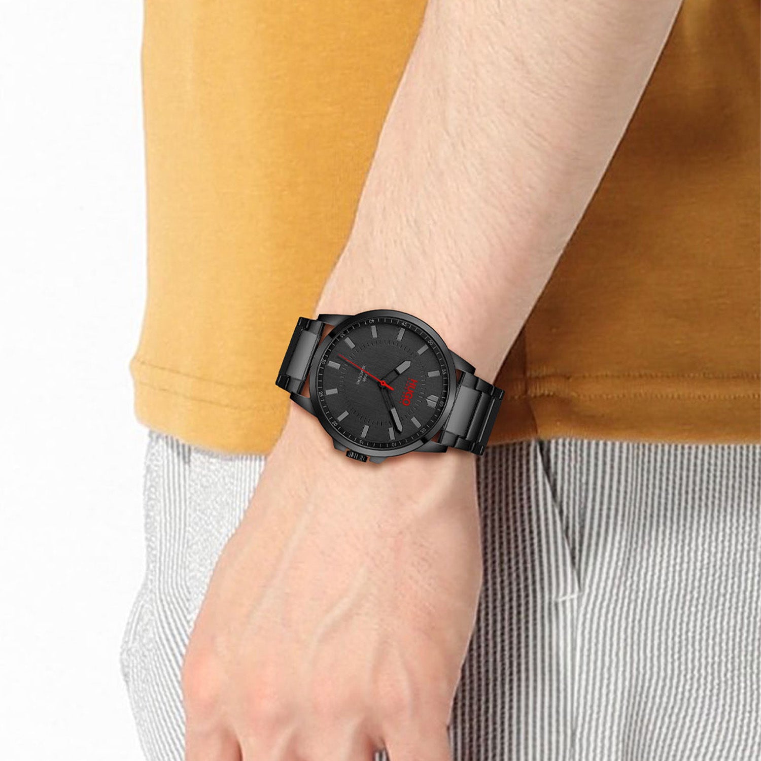 Hugo Boss Heren Horloge HU1530187 43 mm Zwart